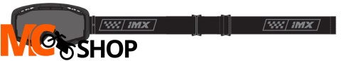 IMX GOGLE ENDURANCE RACE BLACK MATT/GREY SZYBA DAR