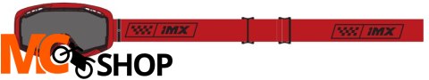 IMX GOGLE ENDURANCE RACE RED GLOSS/RED SZYBA DARK