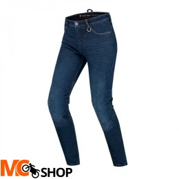 SHIMA JEANSY MOTOCYKLOWE DEVON LADY D.BLUE LONG