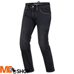 SHIMA JEANSY MOTOCYKLOWE DEVON MEN BLK LONG