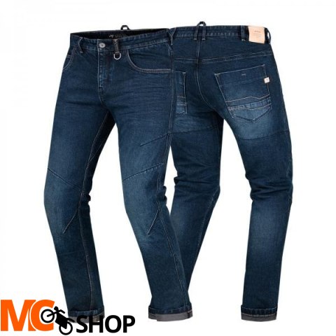 SHIMA JEANSY MOTOCYKLOWE DEVON MEN D.BLUE LONG