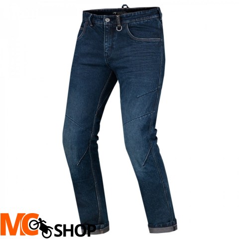 SHIMA JEANSY MOTOCYKLOWE DEVON MEN D.BLUE LONG