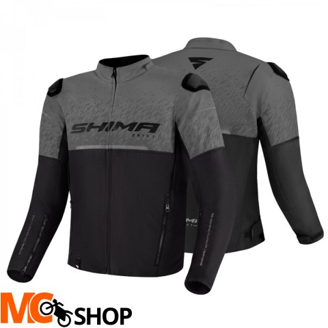 SHIMA KURTKA MOTOCYKLOWA DRIFT MEN GREY