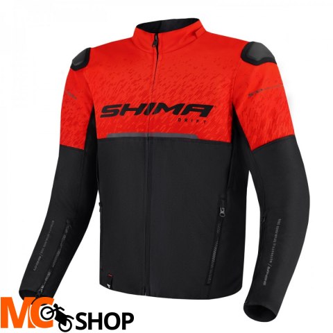 SHIMA KURTKA MOTOCYKLOWA DRIFT MEN RED