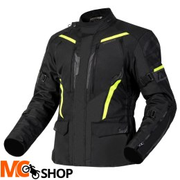 OZONE KURTKA TEKSTYLNA TOUR III BLACK/FLUO YELLOW