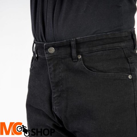 OZONE SPODNIE MOTOCYK JEANS STRIKER SLIM FIT BLACK