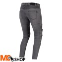OZONE SPODNIE MOTOCYKLOWE JEANS ROXY LADY WA BLACK