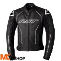 RST KURTKA SKÓRZANA MOTO S1 CE BLACK/BLACK/WHITE