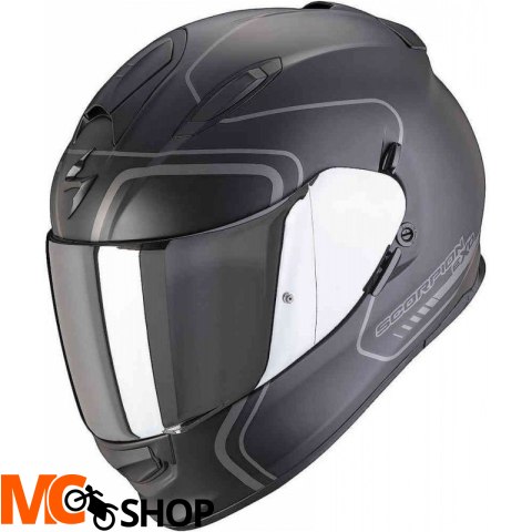 SCORPION KASK INTEGRALNY EXO-491 WEST MATT BK-SILV