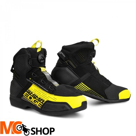 SHIMA BUTY MOTOCYKLOWE EDGE WP MEN FLUO