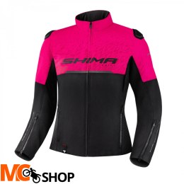 SHIMA KURTKA TEKSTYLNA MOTOCYKLOW DRIFT LADY PINK