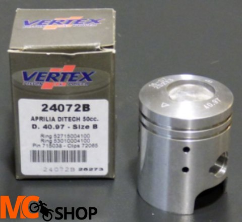 VERTEX 24072D TŁOK APRILIA SR 50Di 40,96MM +0,03MM