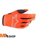 ALPINESTARS RĘKAWICE JUNIOR RADAR HOT ORANGE/BLACK