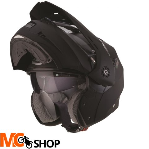 CABERG KASK SZCZĘKOWY FLIP-UP ENDURO TOURMAX CZARN
