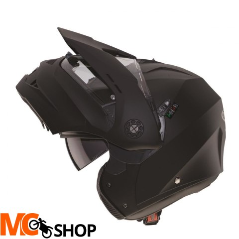 CABERG KASK SZCZĘKOWY FLIP-UP ENDURO TOURMAX CZARN