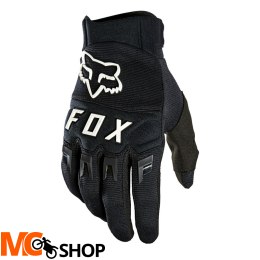 FOX RĘKAWICE OFF-ROAD DIRTPAW CE BLACK/WHITE