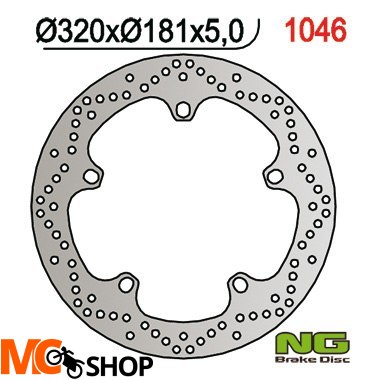 NG1046 TARCZA HAMULCOWA PRZÓD BMW F 800/R850,1100