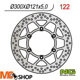 NG122 TARCZA HAMULCOWA PRZÓD SUZUKI DR 650 '91-'95