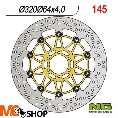 NG145 TARCZA HAMULCOWA PRZÓD DUCATI 916, BENELLI