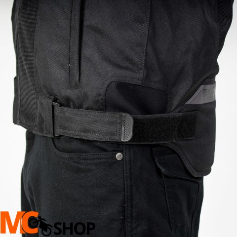 OZONE KURTKA MOTOCYKLOWA TEKSTYLNA FLOW BLACK