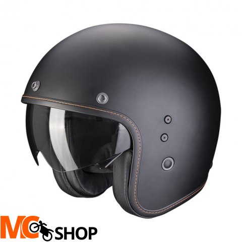 SCORPION KASK OTWARTY BELFAST EVO MATT BLACK