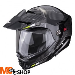 SCORPION KASK SZCZĘKOWY ADX-2 CAMINO BK-SIL-NE YEL