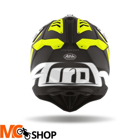 AIROH KASK OFF-ROAD AVIATOR 3 GLORY YELLOW MATT