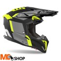 AIROH KASK OFF-ROAD AVIATOR 3 GLORY YELLOW MATT