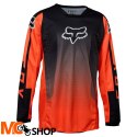 FOX BLUZA OFF-ROAD JUNIOR 180 LEED FLUO ORANGE