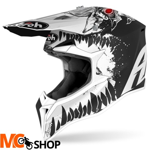 AIROH KASK OFF-ROAD JUNIOR WRAAP BEAST MATT