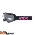 IMX GOGLE MUD BLACK MATT/PINK SZYBA CLEAR