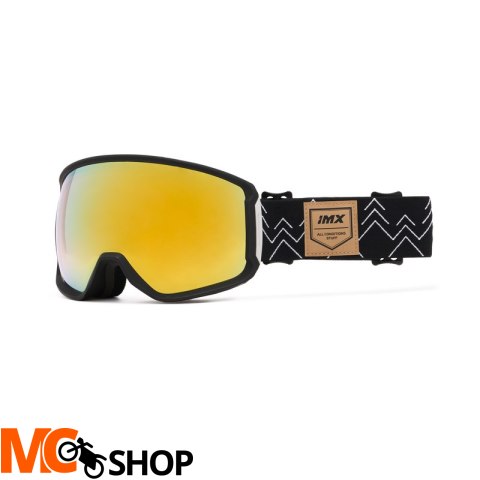 IMX GOGLE SNOWBOARDOWE PEAK BLACK MATT/GRAPHIC BLA