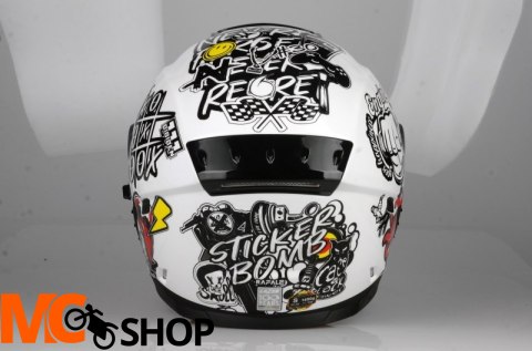 LAZER KASK INTEGRALNY RAFALE EVO STICKERBOMB B CZ