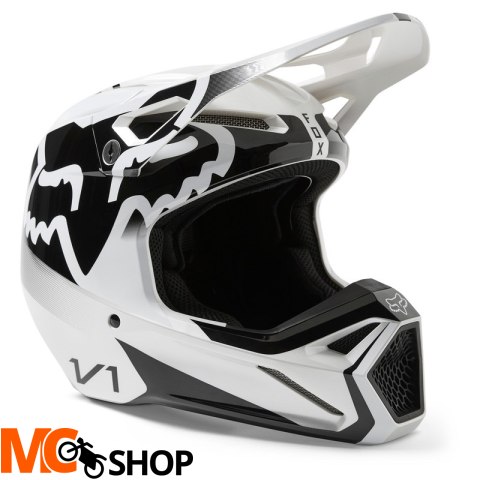 FOX KASK OFF-ROAD V1 LEED BLACK/WHITE