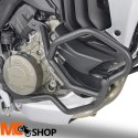 KAPPA GMOLE OSŁONY DUCATI MULTISTRADA V4 '21 CZARN