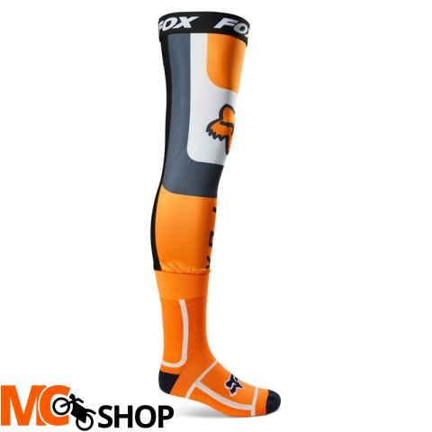 FOX SKARPETY OFF-ROAD FLEXAIR KNEE BRACE FLUO ORANGE