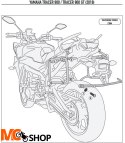 KAPPA KL2139CAM STELAŻ KUFRÓW MONOKEY YAMAHA Trace
