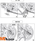 KAPPA KN2148 GMOLE OSŁONY SILNIKA YAMAHA Tracer 70