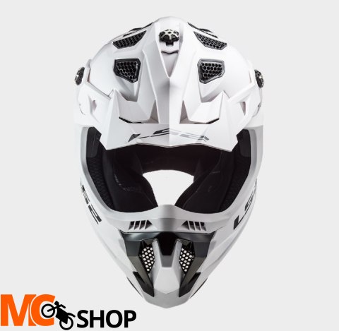 LS2 KASK OFF-ROAD MX700 SUBVERTER EVO SOLID WHITE