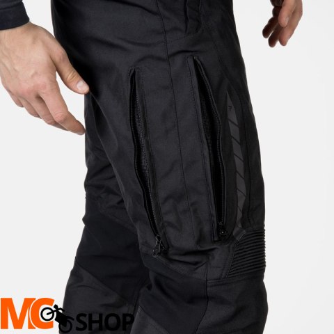 REBELHORN SPODNIE MOTOCY TEKSTYLNE HIKER III BLACK