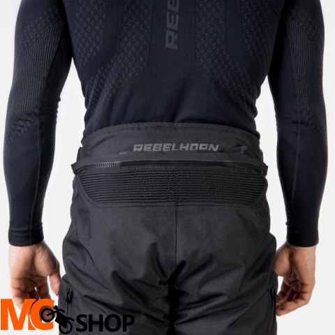 REBELHORN SPODNIE MOTOCY TEKSTYLNE HIKER III BLACK