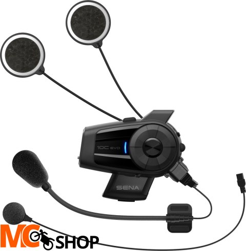 SENA INTERKOM MOTOCYKLOWY 10C-EVO BLUETOOTH 4.1 16