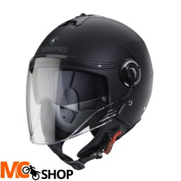 CABERG KASK JET Z BLENDĄ RIVIERA V4X CZARNY MAT