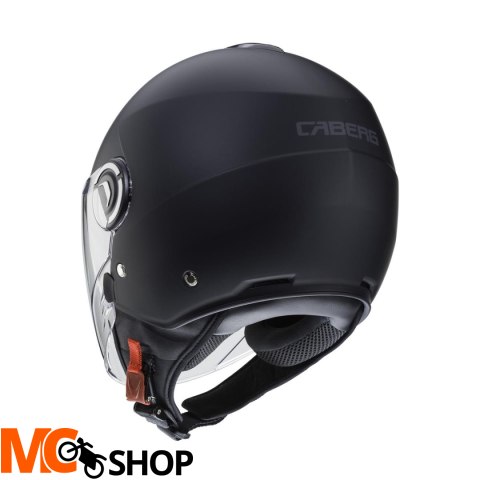 CABERG KASK JET Z BLENDĄ RIVIERA V4X CZARNY MAT