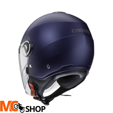 CABERG KASK JET Z BLENDĄ RIVIERA V4X NIEBIESKI MAT