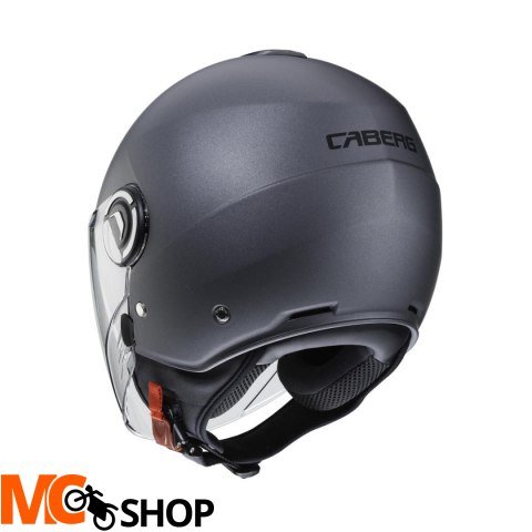 CABERG KASK JET Z BLENDĄ RIVIERA V4X SZARY MAT