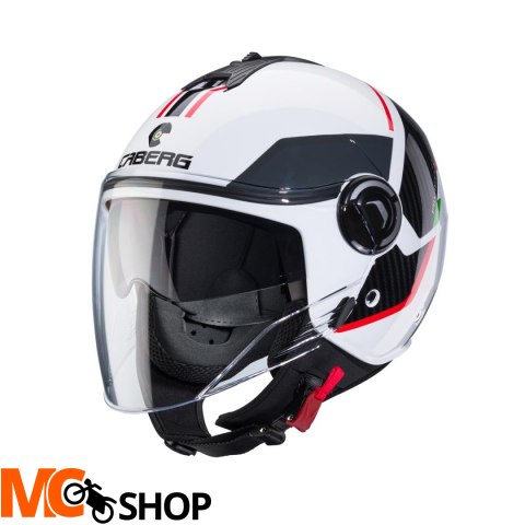 CABERG KASK OTWARTY JET Z BLENDĄ RIVIERA V4X ITALI