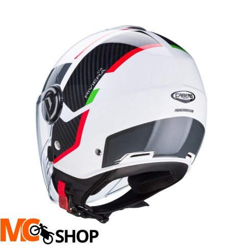 CABERG KASK OTWARTY JET Z BLENDĄ RIVIERA V4X ITALI
