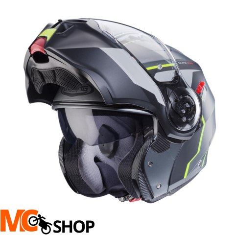 CABERG KASK SZCZ FLIP-UP DUKE EVO MOVE SZ MAT/CZ/Ż