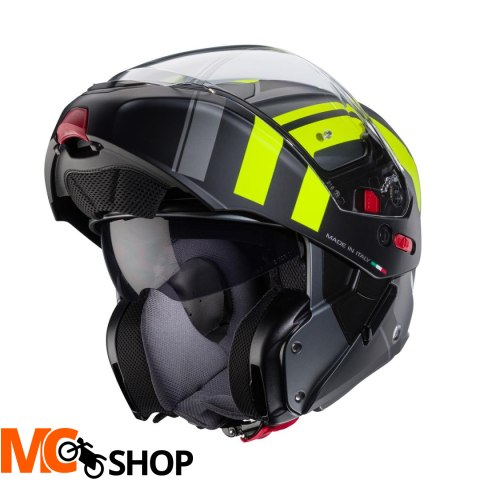 CABERG KASK SZCZ FLIP-UP HORUS X ROAD SZA MAT/CZ/Ż